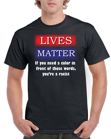 Stand for Equality with our All Lives Matter Shirt